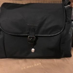 Burberry diaper bag